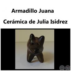 Armadillo Juana - Cerámica de Julia Isidrez